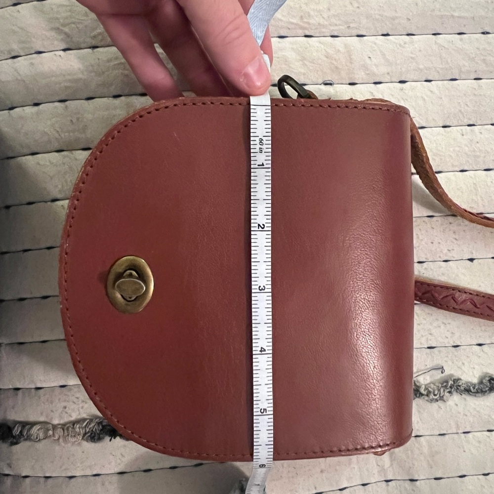 Anthropologie, Jasper and Jeera crossbody, saddlebag - Picture 7 of 8